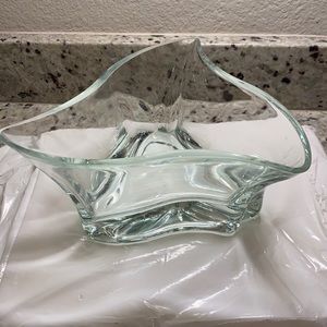 Wave Vintage Leaded Crystal bowl